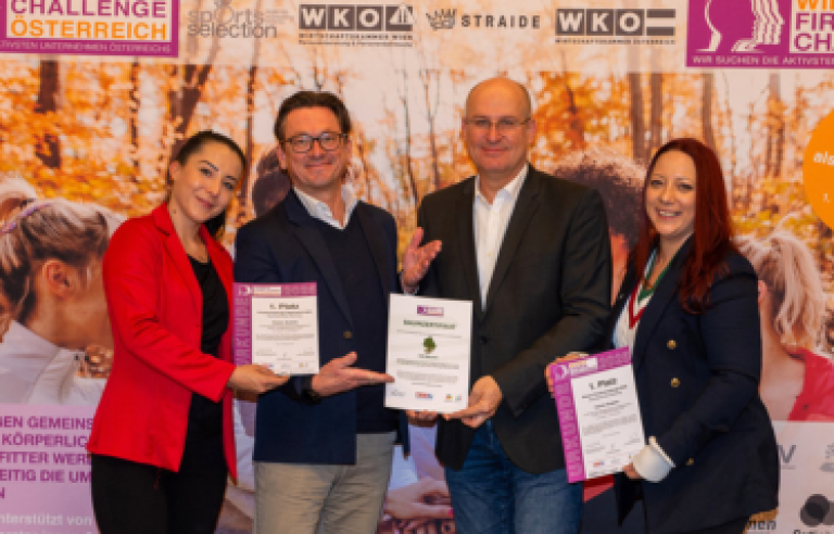 Preisverleihung der Firmenchallenge 2025